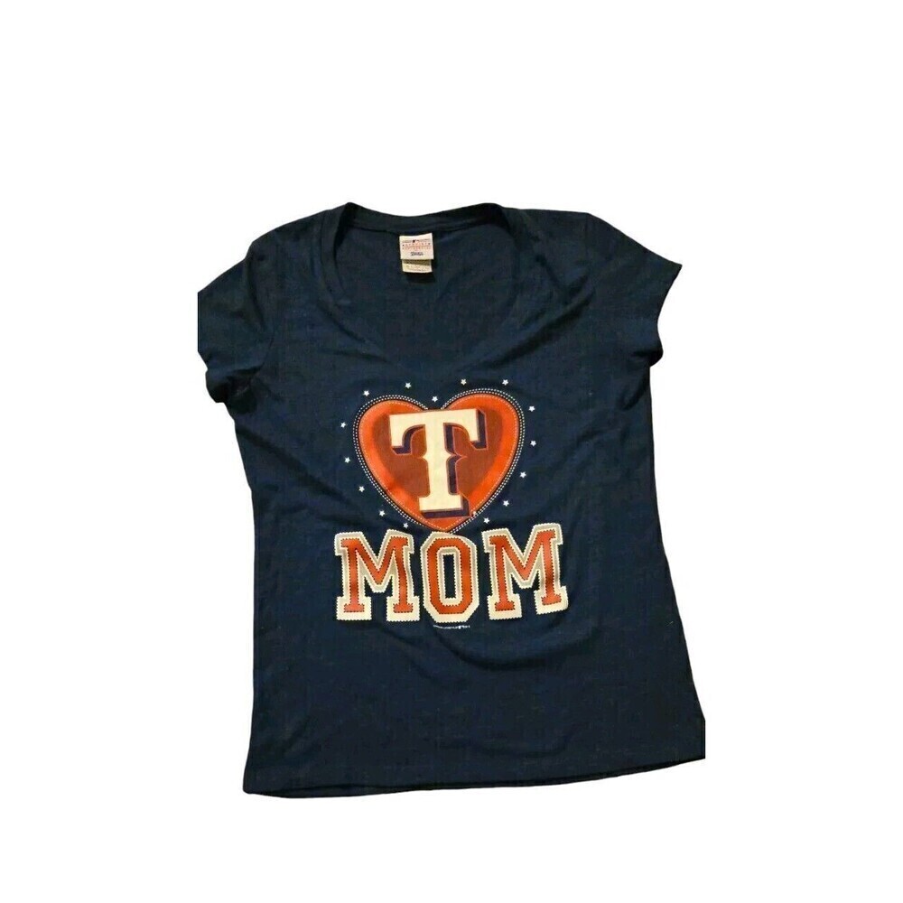 Retro Texas Rangers Genuine Merchandise Medium "T Mom" 2012